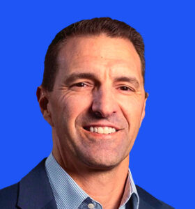portrait of utility professional giving customer testimonial