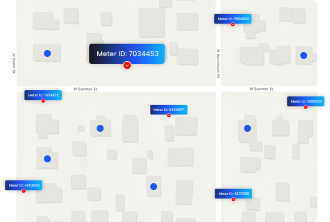 AI system flagging water meters needing investigation